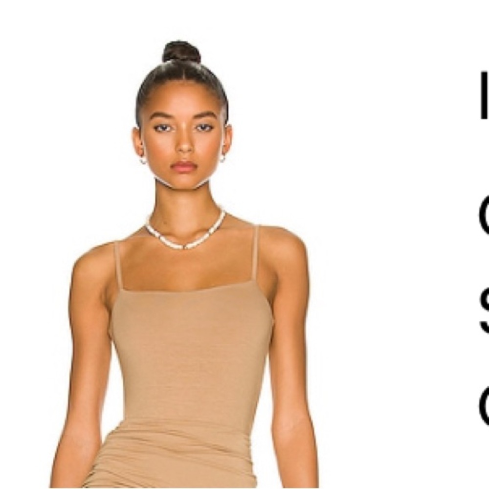 NWT  REVOLE INDAH tiny dancer bodysuit S2 Mocha